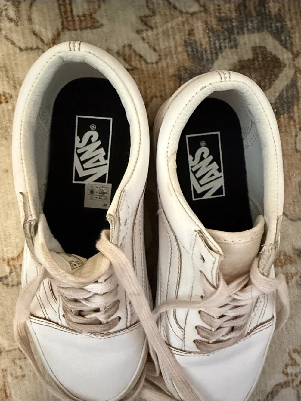 Vans only worn